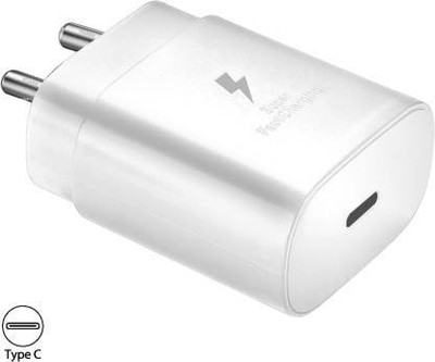 ZPT 80 W Supercharge 3 A Wall Charger for Mobile with Detachable Cable(White)