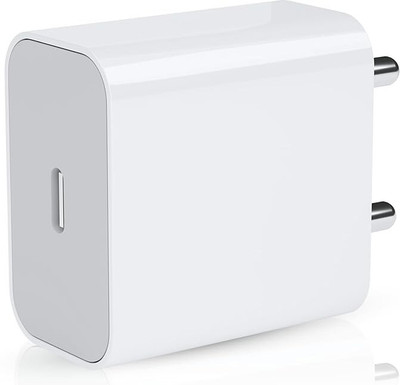 AAMS 20 W Quick Charge 3 A Wall Charger for Mobile(White)