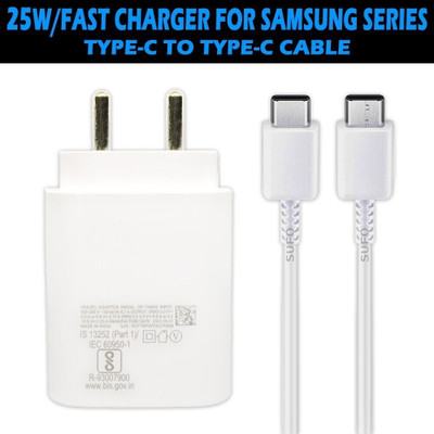 WEFIXALL 25 W PD 3 A Wall Charger for Mobile with Detachable Cable(White, Cable Included)