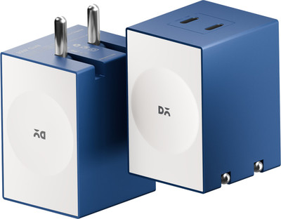 DailyObjects 33 W GaN 0.8 A Wall Charger for Mobile(Blue)