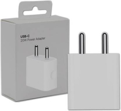 WEFIXALL 20 W PD 3 A Wall Charger for Mobile(White)