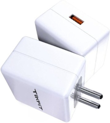 tikfit 80 W SuperVOOC 6 A Wall Charger for Mobile(white compatible all android phones.)