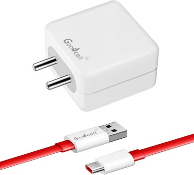 GOODCELL 33 W SuperVOOC 6 A Wall Charger for Mobile with Detachable Cable(White, Cable Included)