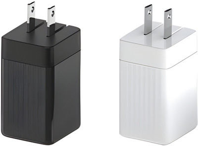 Yuva Pulse 45 W PD 2 A Dual Port Mobile Charger(Black)
