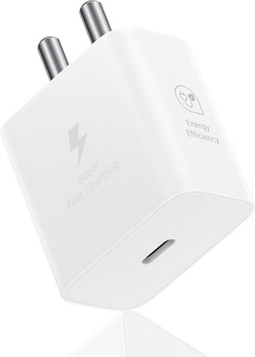 MAK 25 W Adaptive Charging 3.25 A Wall Charger for Mobile(White)