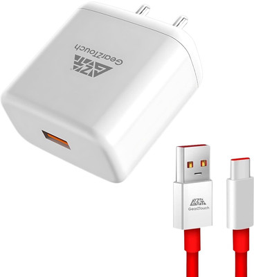 GEARZTOUCH 65 W SuperVOOC 3.1 A Wall Charger for Mobile(White)