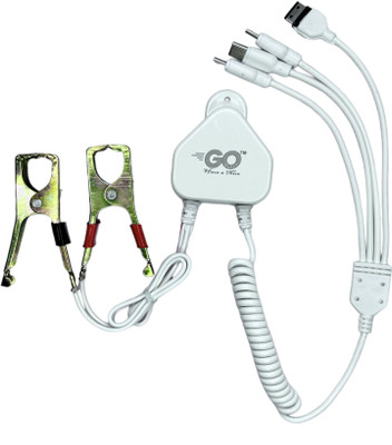 go quick 12 W 3.1 A Wall Charger for Mobile(White)