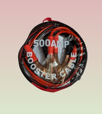 juggaris 500amp300 6.3 ft Battery Jumper Cable(Pack of 1)