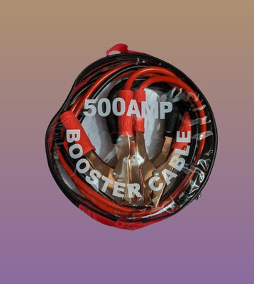 juggaris 500amp489 6.3 ft Battery Jumper Cable(Pack of 1)