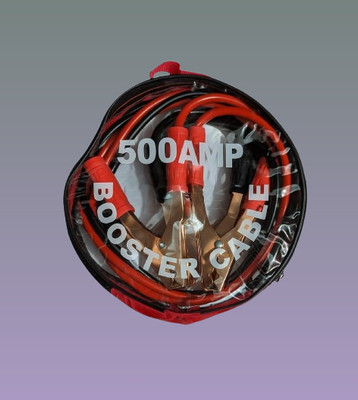 juggaris 500amp568 6.3 ft Battery Jumper Cable(Pack of 1)