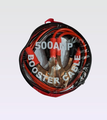 juggaris 500amp229 6.3 ft Battery Jumper Cable(Pack of 1)