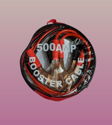juggaris 500amp639 6.3 ft Battery Jumper Cable(Pack of 1)
