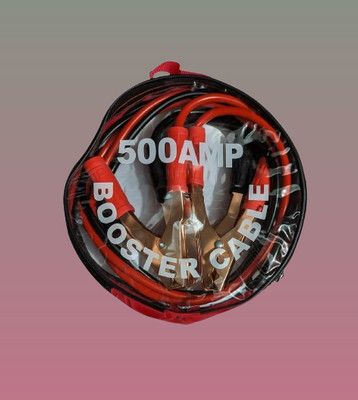 Telnix 500amp605 6.3 ft Battery Jumper Cable(Pack of 1)