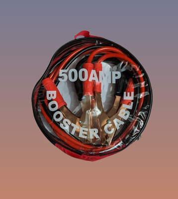 juggaris 500amp669 6.3 ft Battery Jumper Cable(Pack of 1)