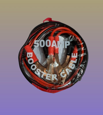 juggaris 500amp659 6.3 ft Battery Jumper Cable(Pack of 1)