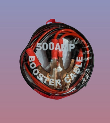 juggaris 500amp607 6.3 ft Battery Jumper Cable(Pack of 1)