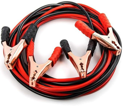 Everglow Car Heavy Duty Auto Jumper Cable Battery Booster Wire Clamp Basics Jumper Cable 7 ft Battery Jumper Cable
