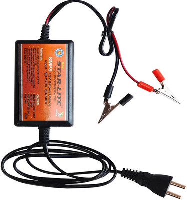 New Star Lite 12v Battery Charger 4 ft Battery Jumper Starter(Pack of 1)