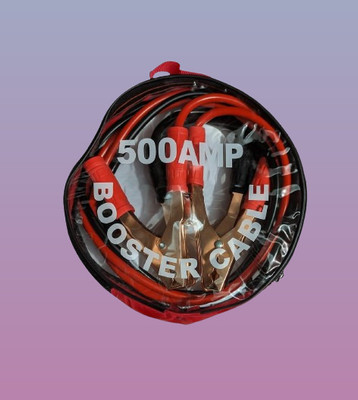juggaris 500amp678 6.3 ft Battery Jumper Cable(Pack of 1)