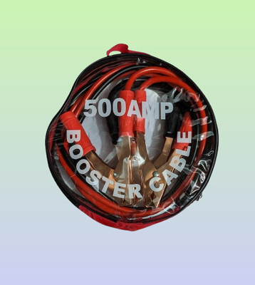 juggaris 500amp123 6.3 ft Battery Jumper Cable(Pack of 1)