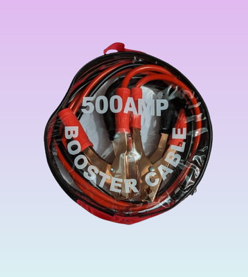 juggaris 500amp01 6.3 ft Battery Jumper Cable(Pack of 1)