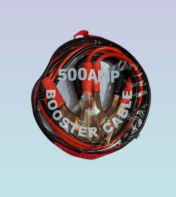 juggaris 500amp82 6.3 ft Battery Jumper Cable(Pack of 1)