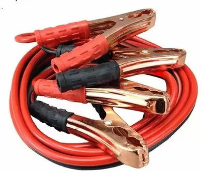Giinix GNX Black & Red 500A Copper Wire Auto Battery Line Emergency Cable Line 6.3 ft Battery Jumper Cable