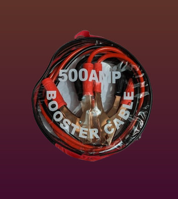 juggaris 500amp956 6.3 ft Battery Jumper Cable(Pack of 1)