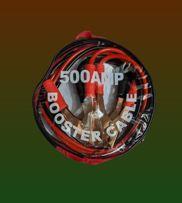 juggaris 500amp828 6.3 ft Battery Jumper Cable(Pack of 1)