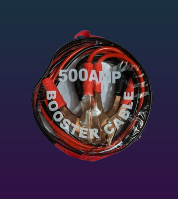 juggaris 500amp853 6.3 ft Battery Jumper Cable(Pack of 1)