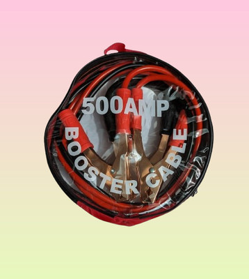 juggaris 500amp04 6.3 ft Battery Jumper Cable(Pack of 1)