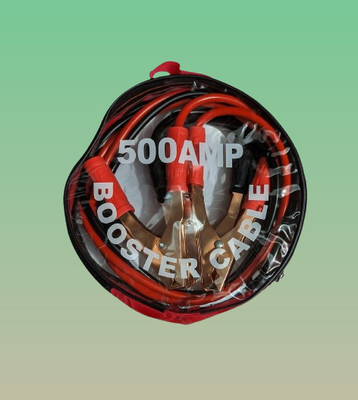 juggaris 500amp649 6.3 ft Battery Jumper Cable(Pack of 1)