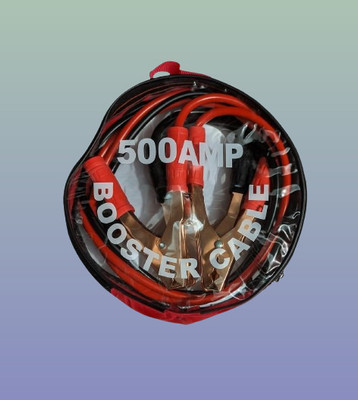 juggaris 500amp698 6.3 ft Battery Jumper Cable(Pack of 1)