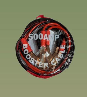 juggaris 500amp508 6.3 ft Battery Jumper Cable(Pack of 1)
