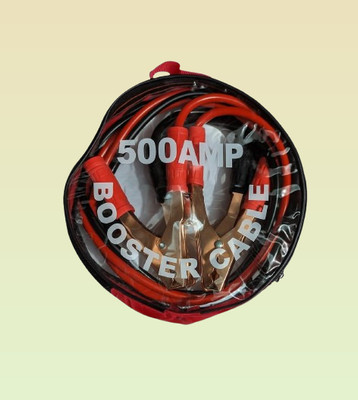 juggaris 500amp347 6.3 ft Battery Jumper Cable(Pack of 1)