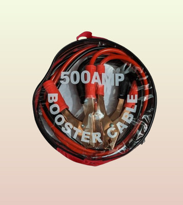 Fluvora 500amp178 6.3 ft Battery Jumper Cable(Pack of 1)