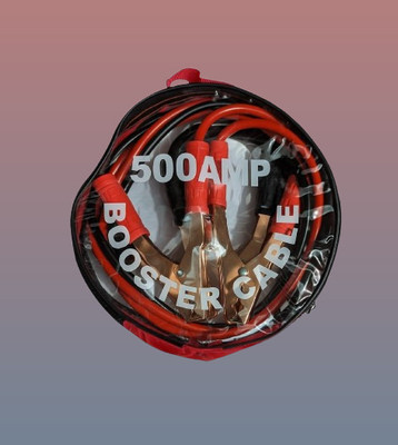 juggaris 500amp676 6.3 ft Battery Jumper Cable(Pack of 1)