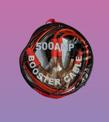 juggaris 500amp609 6.3 ft Battery Jumper Cable(Pack of 1)