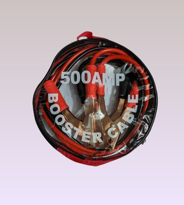 juggaris 500amp43 6.3 ft Battery Jumper Cable(Pack of 1)