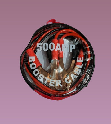 juggaris 500amp666 6.3 ft Battery Jumper Cable(Pack of 1)