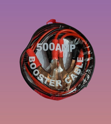 juggaris 500amp557 6.3 ft Battery Jumper Cable(Pack of 1)