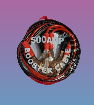 juggaris 500amp569 6.3 ft Battery Jumper Cable(Pack of 1)