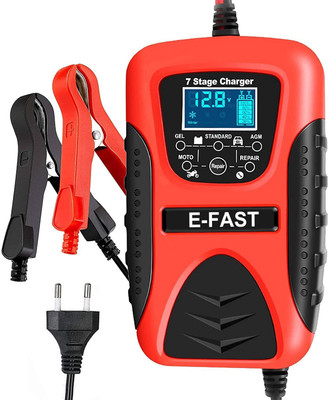 SERPLEX 84 W 7 A Single Port E-Bike Charger(Black, Cable Included)