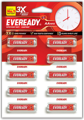 EVEREADY Carbon Zinc AA  Battery(Pack of 10)