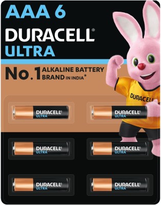 DURACELL Ultra Alkaline AAA   Battery(Pack of 6)