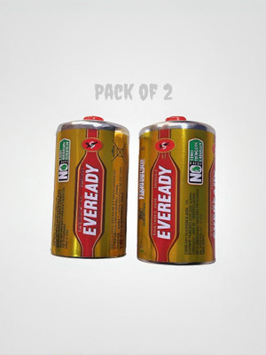 asep EVEREADY Super Heavy Duty Leakproof D 1045 R20P  Battery(Pack of 2)