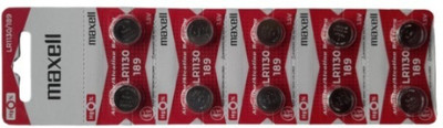 MICROUSB Maxcell LR1130/189 1.5V Lithium   Battery(Pack of 10)