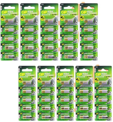 DawnRays 27A 12V Alkaline High Voltage Cell Car Remote ,Burglar Alarm Electric Toys GP  Battery(Pack of 50)