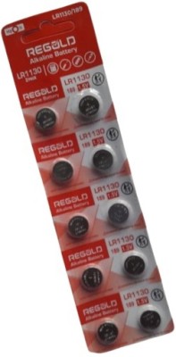 MICROUSB REGOLD LR1130 189 1.5V 50mAh Button Coin Cell   Battery(Pack of 10)