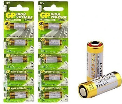 Urban Infotech Alkaline  High Voltage Cell for Car Remote , Toys, Games*BBD  Battery(Pack of 10)